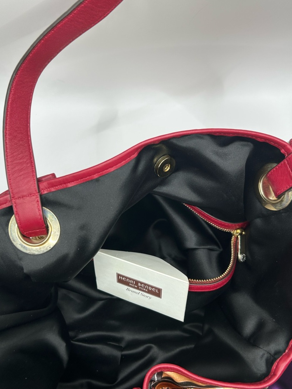 henri bendel the Beauty Tote Satin - Picture 6 of 11